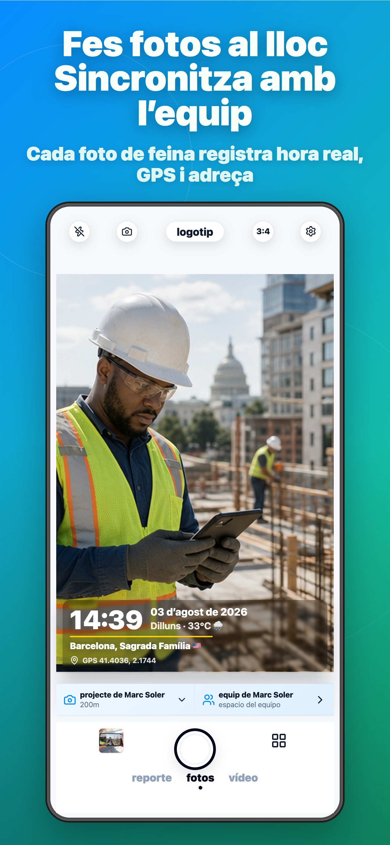 Timeprint Camera App Screenshot 1