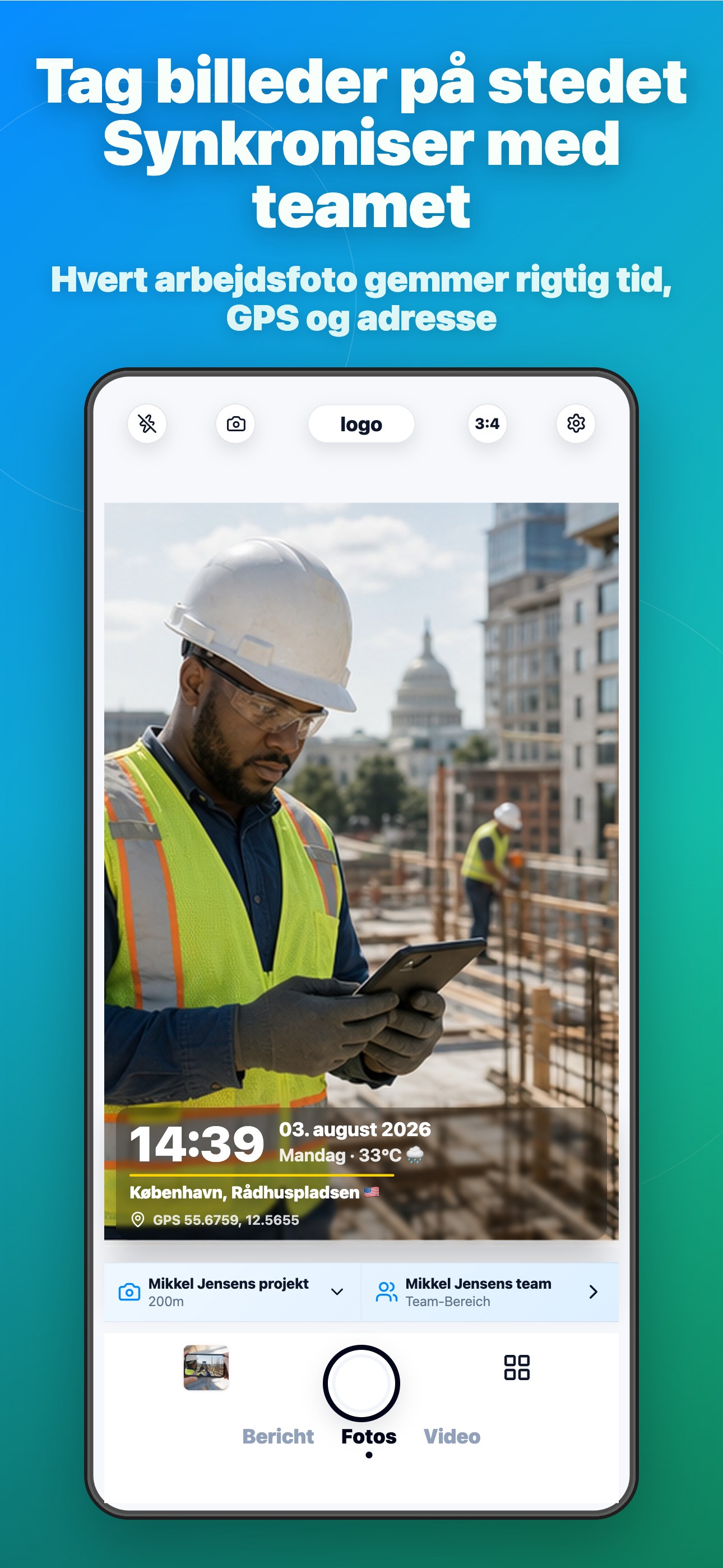 Timeprint Camera App Screenshot 1