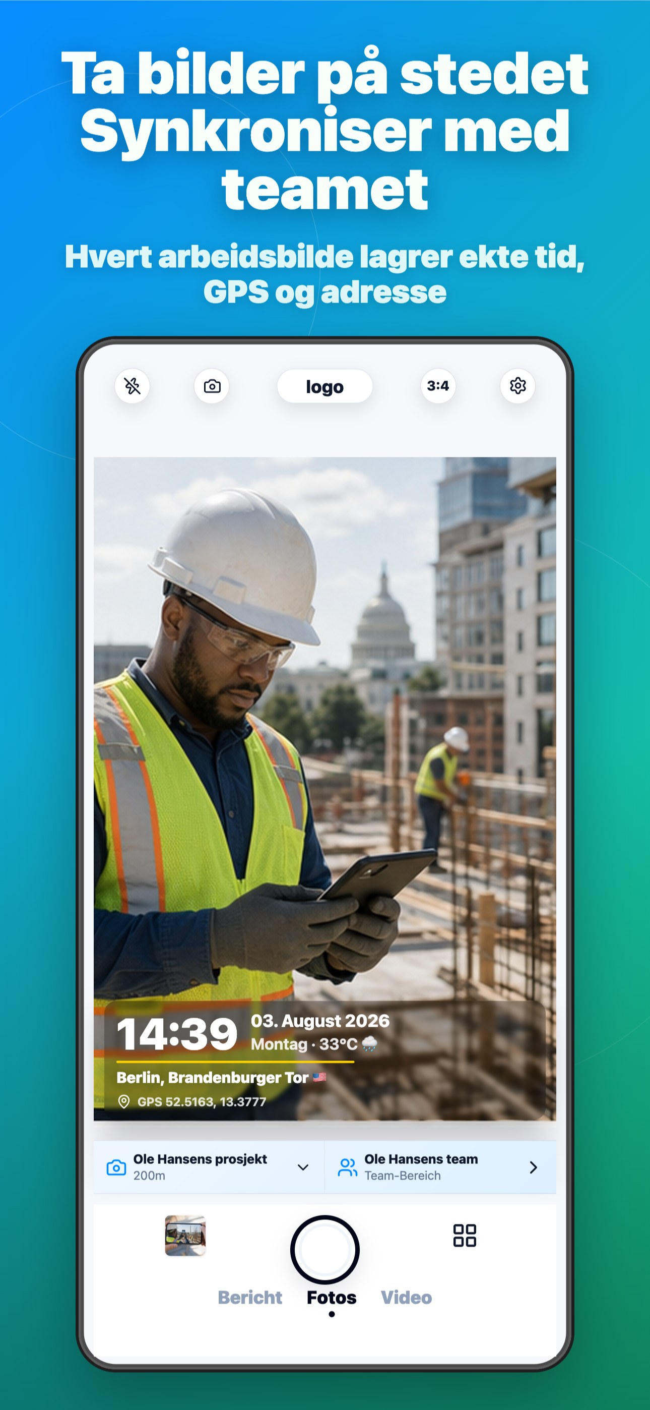 Timeprint Camera App Screenshot 1