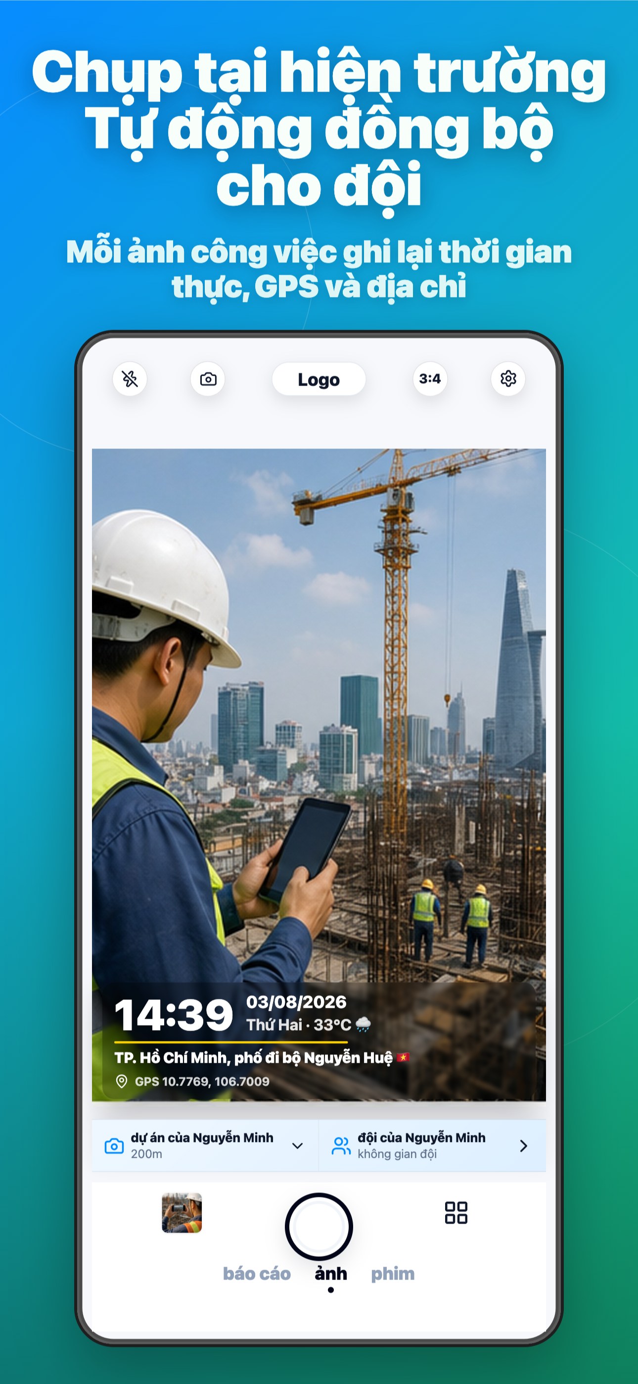 Timeprint Camera App Screenshot 1